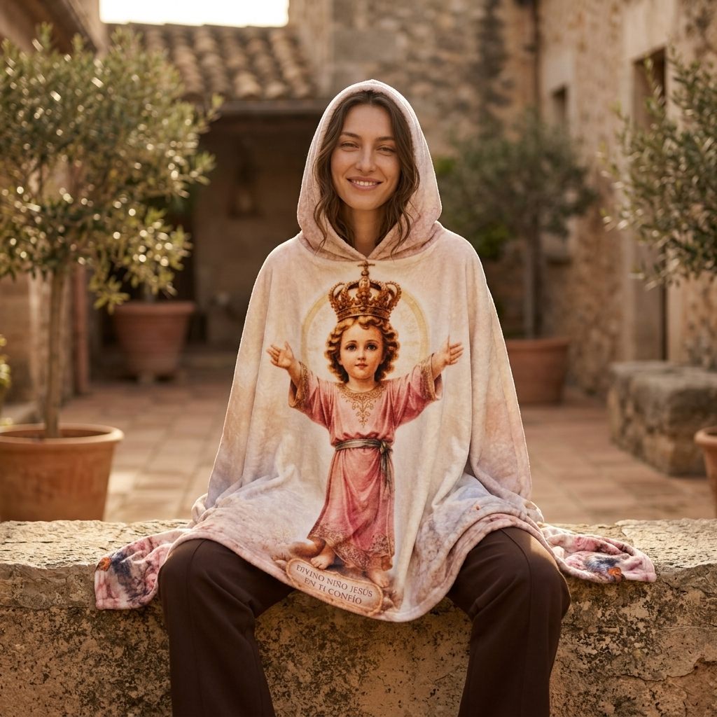MANTO DE FÉ SAGRADO CORAZON DE JESUS