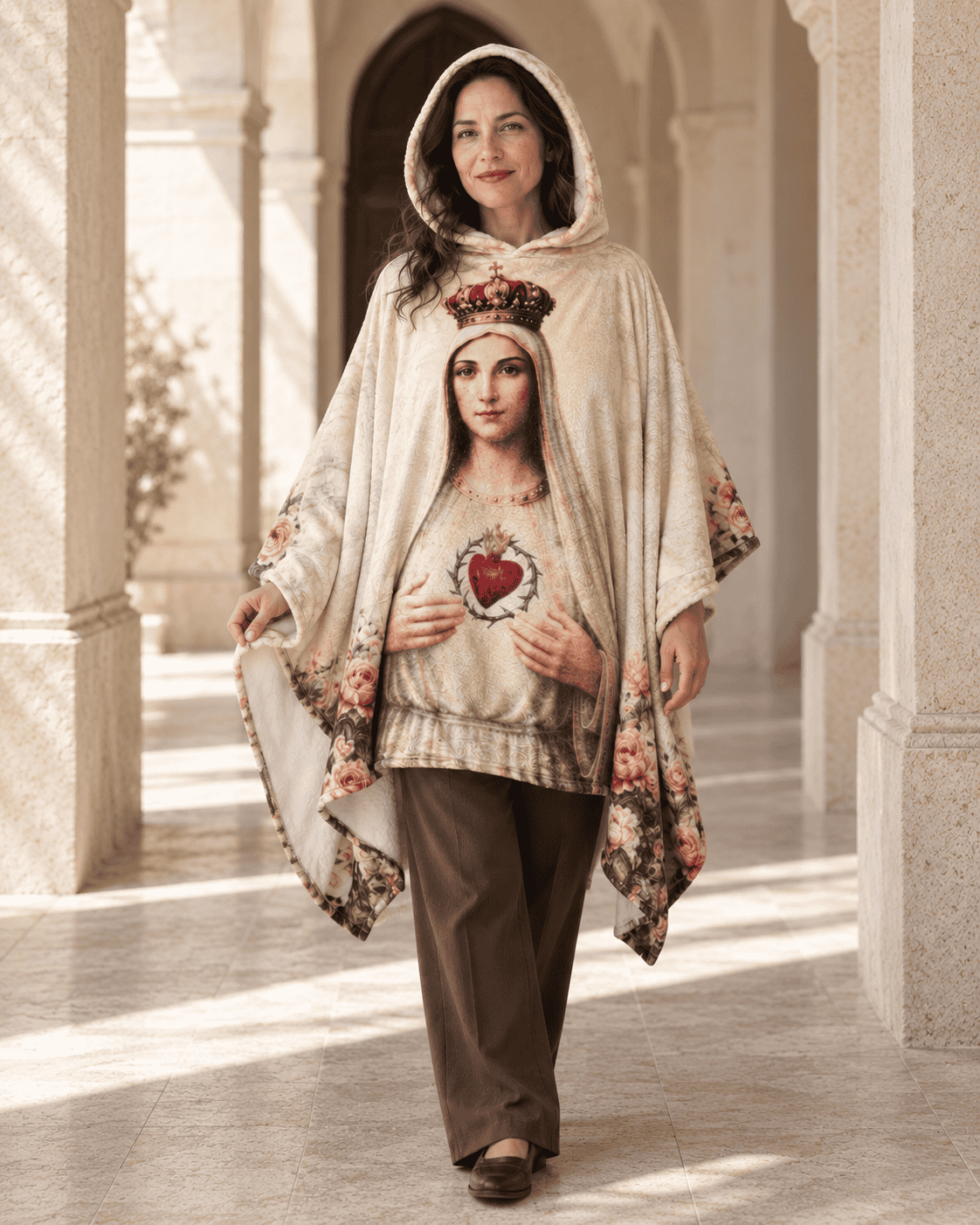 MANTO DE FÉ SAGRADO CORAZON DE JESUS